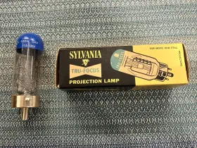 115-120v Sylvania Tf-10 Tru-focus Projection Lamp Blue Top Dak C13d Base Down 500w
