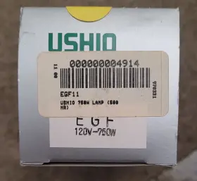 Ushio 048777117781 - Egf 120v 750w Halogen Lamp Nos