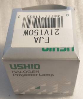 Ushio 048777119327 Halogen Projector Lamp Ejv 21v - 150w New In Box