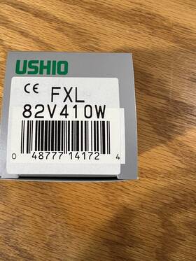 Ushio 048777141724 Lot Of 10 Fxl 82 Volt 410-watt Projector Light Mr16 Gy5.13 3300k 78