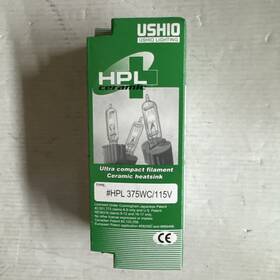 Ushio 048777143681 1000666 Hpl-375/115v Js115v-375wc T6 Clear Halogen Lamp