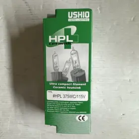 Js115v-375wc Ushio 048777143681 1000666 Hpl-375/115v T6 Clear Halogen Lamp
