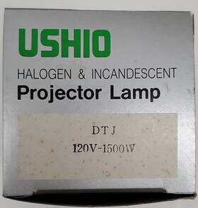 Ushio 1000221 New Genuine 120v 1500 Watt Dtj Projection Lamp