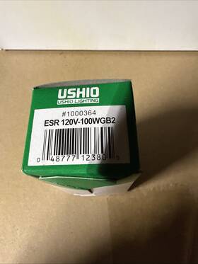 Ushio 1000364 Halogen Lamp Bulb Esr 120v-100wgb2 9 Units #1000364