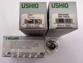 Ushio 1460x Lot Of 3 6.5v2.75a Dc Lamp Sm-1460x 6.5v 2.75a Bulb To Leica Nikon
