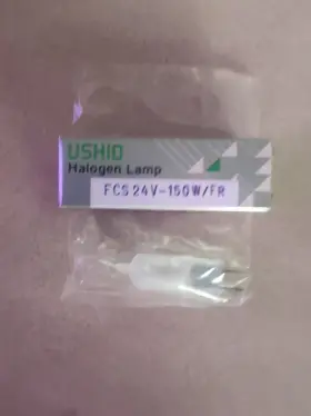 Ushio 24v-150w/fr Halogen Lamp Nos Fcs 24v-150w