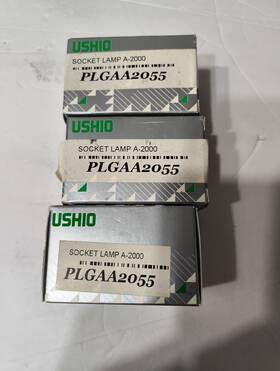 Ushio A-2000 Lamp Socket A34-065-01 102715 Lot Of 3 Each New