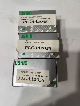 A34-065-01 Ushio A-2000 Lamp Socket 102715 Lot Of 3 Each New