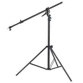 Vevor 197988839347 Air Cushioned Aluminum Photography Light Stand With Boom Arm Adjustable