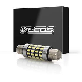 Vleds B07y5mpc3p 1pc 280lm 6000k White 561 360 Long Life 48 Led Festoon Bulb