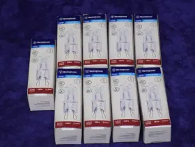 40t4q Westinghouse 40t4q/g9 Lot Of 9 Halogen Bulb / Lamp G9 120v 40w