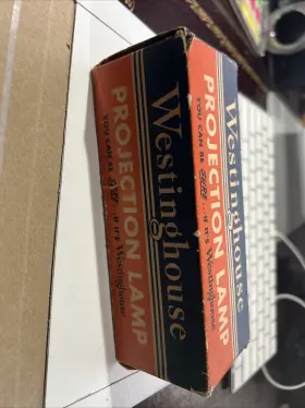 Czx-120v Westinghouse Vintage Projection Lamp 300ww Ph/300 T8 115v In Original Box Lqqk
