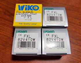 Wiko 046135549120 4x New / Ushin Fxl Halogen Lamp Bulb 410 Watt 82 Volt