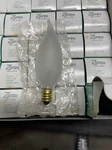 25 Pcs 40 Watt 120 Volt Candelabra Base Zampa Flame Tip Frosted Light Bulbs New. Price: $12.50.