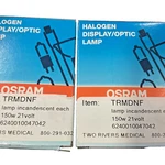 (2) Osram Dnf 150W 21V GX7.9 Naed 54411 Halogen Display/optic Lamp New. Price: $39.99.