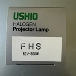 Ushio Halogen Fhs 82V 300W Projector Lamp - Made In Japan New Box. Price: $15.35.