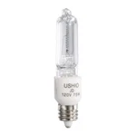 1003089 Ushio JD120V-75W/E11 T4 Clear Halogen Lamp New. Price: $16.45.