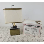 Mid Century Modern Flash Portable Camping Lamp Fiberglass Shade Vintage Mcm Used. Price: $114.99.