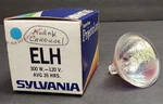 Sylvania Elh 300W 120V Tungsten Halogen Projector Lamp Bulb Blue Dot 35 Hours Open. Price: $11.95.