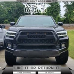 Vland Full Led Projector Headlights For 2016-2023 Toyota Tacoma Ront Lamps Black New. Price: $316.79.