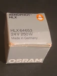 New In Box Osram Xenophot 64653 Hlx Elc 24V 250W Gx 5.3 Xenon Bulb. Price: $19.20.