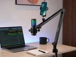 Vevor Microphone Boom Arm With Desk Mount 360 Rotatable Adjustable Stand New. Price: $34.99.