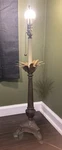 Raymond Waites Tyndale Table Lamp Palm Tree Solid Brass Antique Vintage Used. Price: $169.99.