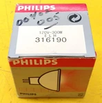 Philips 316190 Projection Lamp Bulb 120V 300W New. Price: $14.99.