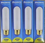 Bulbrite 704040 40T10F 40-WATT Tubular Light Microwave Frost Pack New. Price: $19.91.