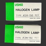 Vintage Lot Of Ushio Halogen Lamp Type JC24-150 Fcs Made Japan Used. Price: $34.99.
