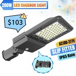200W Led Light Shoebox Electric Parking Lot Module Outdoor Street Area Road Lamp New. Price: $87.10.