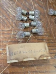 10 - New Ge 605 Miniature Clear Screw Light Bulbs Lamp Auto Radio 26549 Open. Price: $26.90.