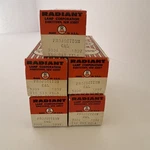 Lot Of 5 Vintage Radiant Projection Cal Lamps 300W 120V T10 C13 4-PIN Nos New. Price: $42.00.