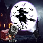 Lingvee Halloween Projector Light With 1 Film Slides Holiday Led Black Body New. Price: $33.96.