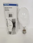New Old Stock! Phillips 400W Mercury Lightbulb H33GL-400/DX. Price: $37.99.