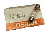 Osram NO.6461 12V 10W -SV8,5-8 Bulb New. Price: $7.00.