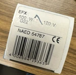 Osram Efx G22 Tungsten Lamp Light Bulb 54787 New. Price: $14.95.