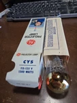 Ge Cys Projector Lamp Bulb 1200W 115-120V New Old Stock Open. Price: $12.50.