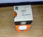Ge Def 150-WATT 21V Bulb Projector Lamp For B&h, Kodak, Elmo 8MM ***new. Price: $42.71.