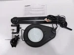 Lorell LLR99957 22W Full-spectrum Bulb Magnifying Lamp, Black Open. Price: $52.99.