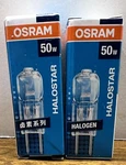 Lot- Osram 50W 12V 64440 GY6.35 Halostar Clear 2-PIN Lamp Light Bulb 2000 Hour New. Price: $14.99.