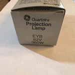 Ge Quartzline Projection Lamp Eyb 82V 360W New. Price: $5.00.