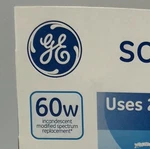Ge Soft White Old Style Bulbs 60W Replacement 43W A19 Warm Light Pack Nos New. Price: $54.99.