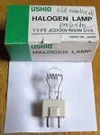 Ushio, Halogen Lamp, Jcd 120V 600 Dys. New Old Stock.. Price: $7.99.