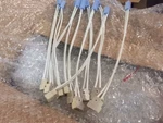 Lot Of 10 Osram Sylvania TP22H Lamp Bulb Socket 8" Leads G9.5 Pin Ceramic Base Open. Price: $48.75.