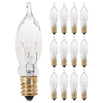 Kor (12 Pack) 7.5CFC/15/3 7.5W 120 Volt, Flame Candelabra Tip Chandelier Bulb... New. Price: $25.71.