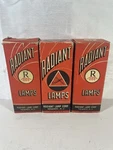3 Vintage Radiant Lamp Corp. Projector Bulbs 750W 120V T12 & 1000W 115V Open. Price: $19.99.