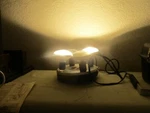 Vintage Luminaire "mark 375" Camera Film Projector Lamp Hardwood Chicago Used. Price: $12.50.