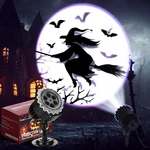 Halloween Projector With 1 Film Slides Holiday Led Lights Out... New. Price: $36.16.