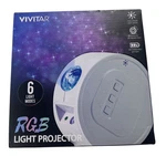 Vivitar Rgb Light Projector With 6 Modes Rechargeable Battery Damaged Box Open. Price: $19.13.